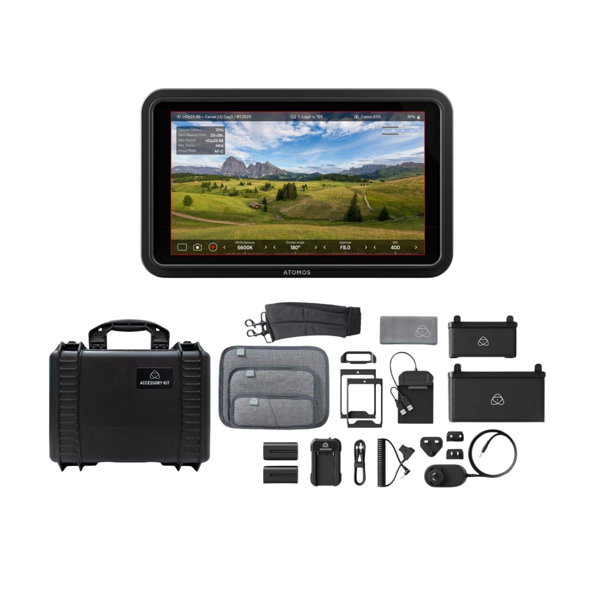 Shinobi II 5-Inch HDR Camera Monitor with Atomos Universal Accessory