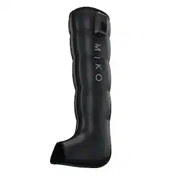 Miko - Aero Compression Leg Massager with 6 Modes, 4 Intensity Levels, 3000mAh Battery, Advanced Airbag Technology - Black