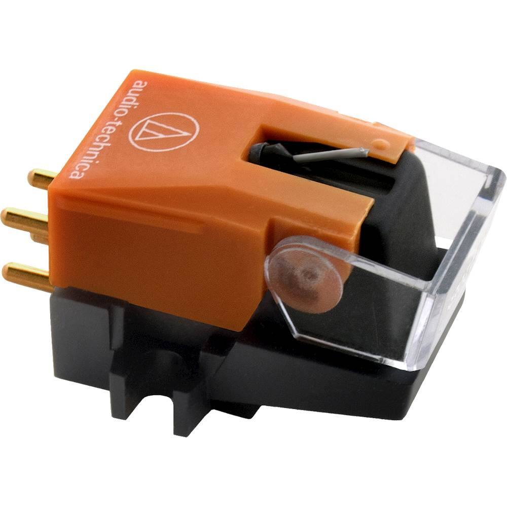 Front. Audio-Technica - Dual Magnet Phonograph Cartridge - Orange.