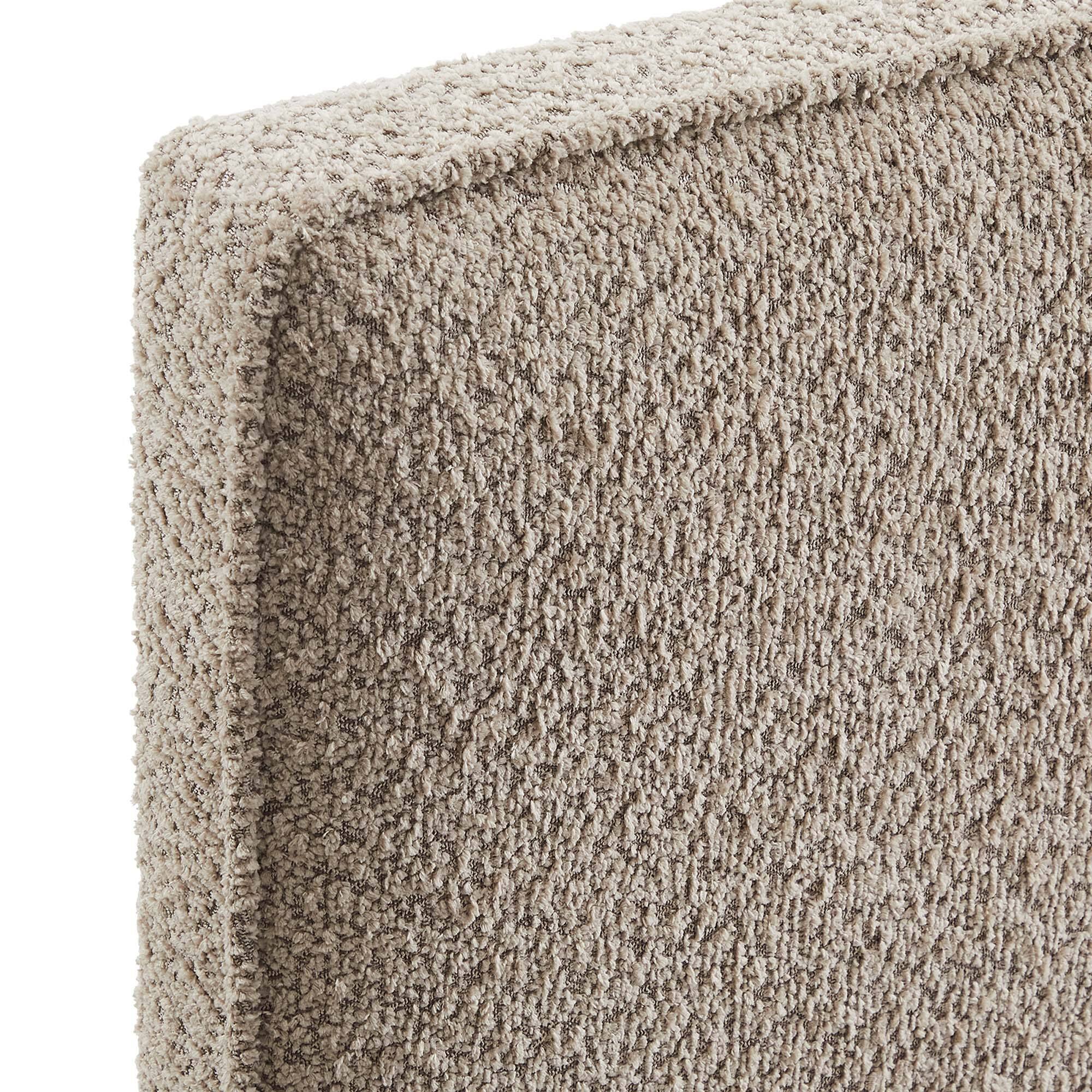 Alt View 2. Modway - Lindee Boucle Fabric Queen Headboard by Modway - Brown.