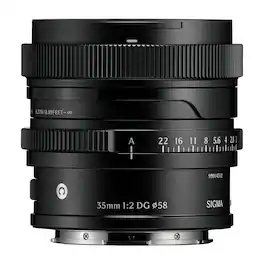 Sigma - 35mm F2 DG Black Contemporary Lens for L Mount