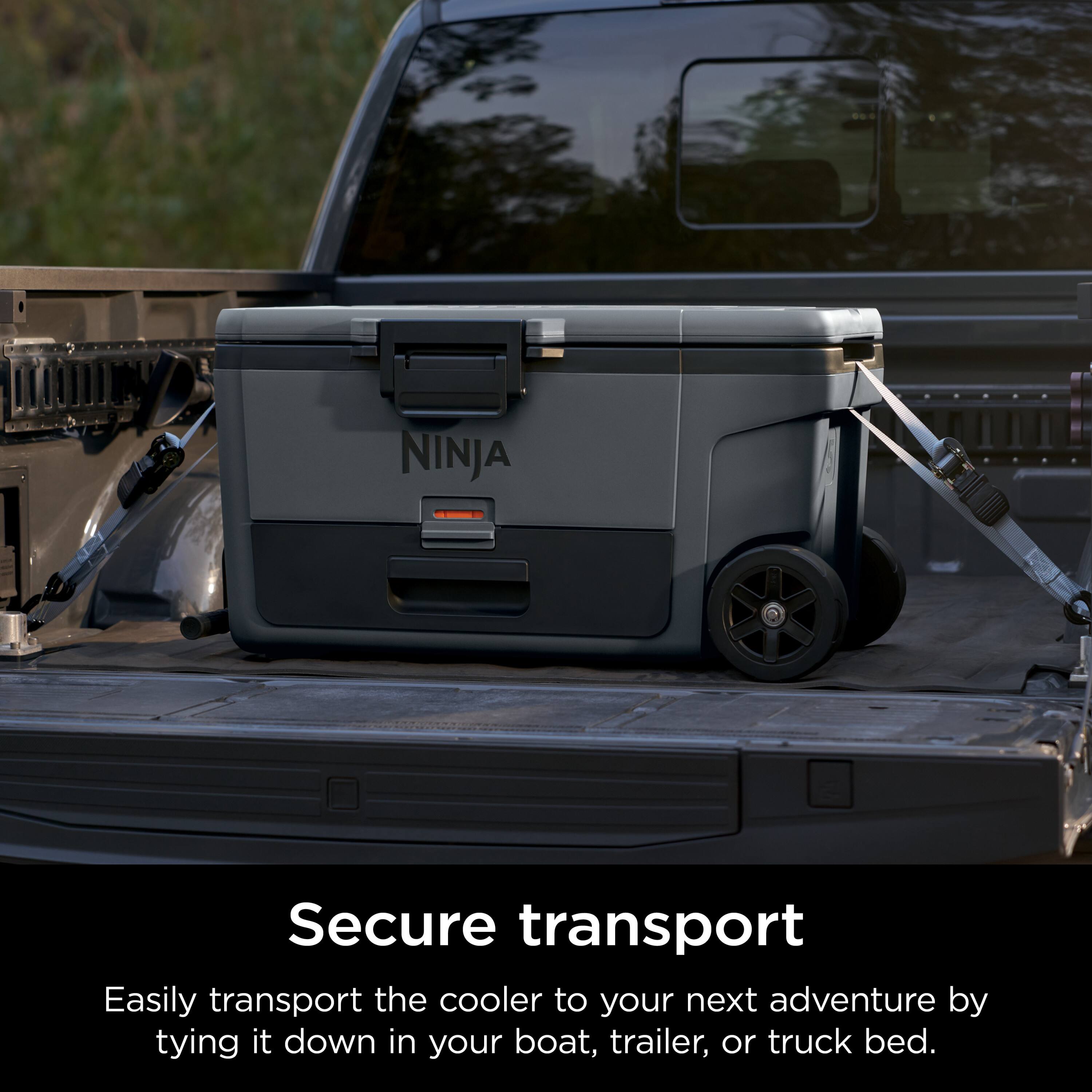 Ninja FrostVault 65 qt. Wheeled Cooler with Cold Dry Zone