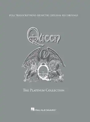 Front. Hal Leonard - Queen - The Platinum Collection Sheet Music.