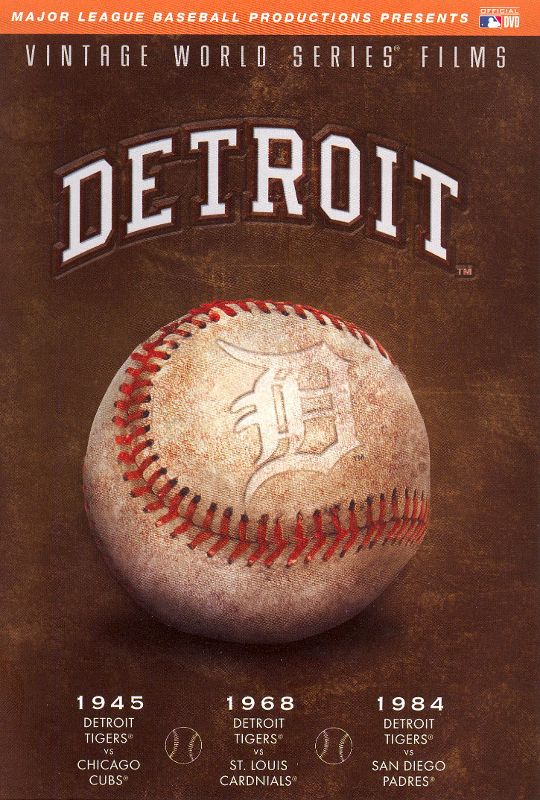  Vintage World Series Films: Detroit Tigers 1945, 1968, And 1984 [DVD]