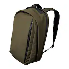Front. ALPAKA - Metro Backpack Pro 24L Laptop Backpack for Men, Backpack with Laptop Compartment (16"), Bottle Sleeve - Army Green Axoflux 600D.