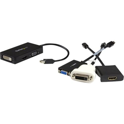 Alt View 15. StarTech.com - DisplayPort to HDMI, VGA and DVI-D Video Converter - Black.