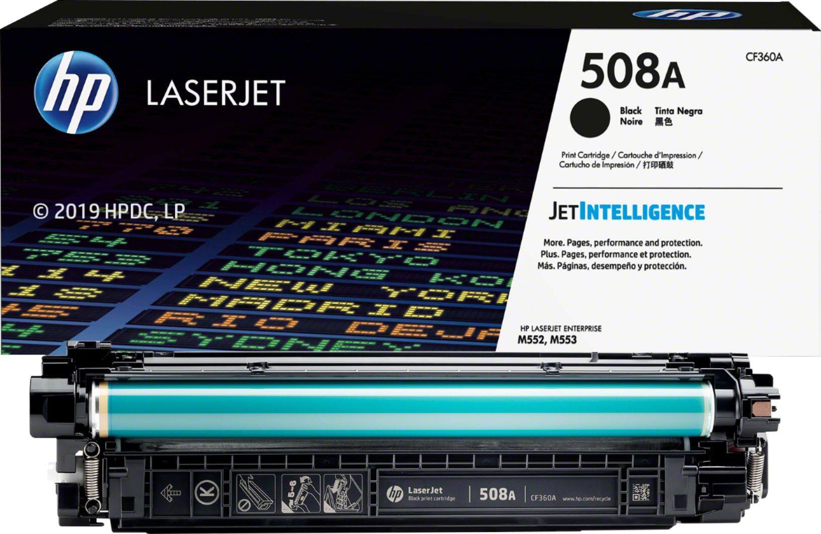 Alt View 11. HP - 508A Black Toner Cartridge - Black.