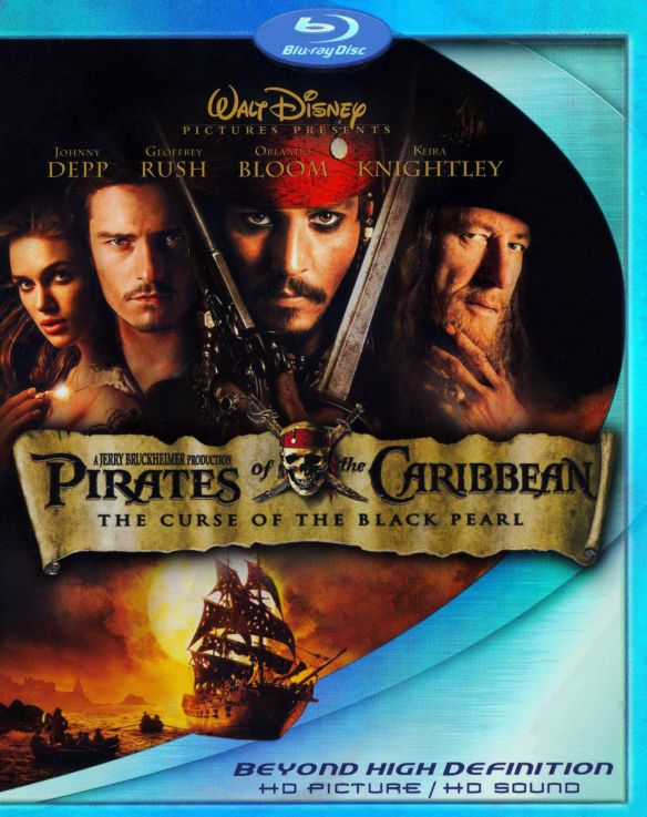  Pirates of the Caribbean: Curse of the Black Pearl [Blu-ray] [2003]