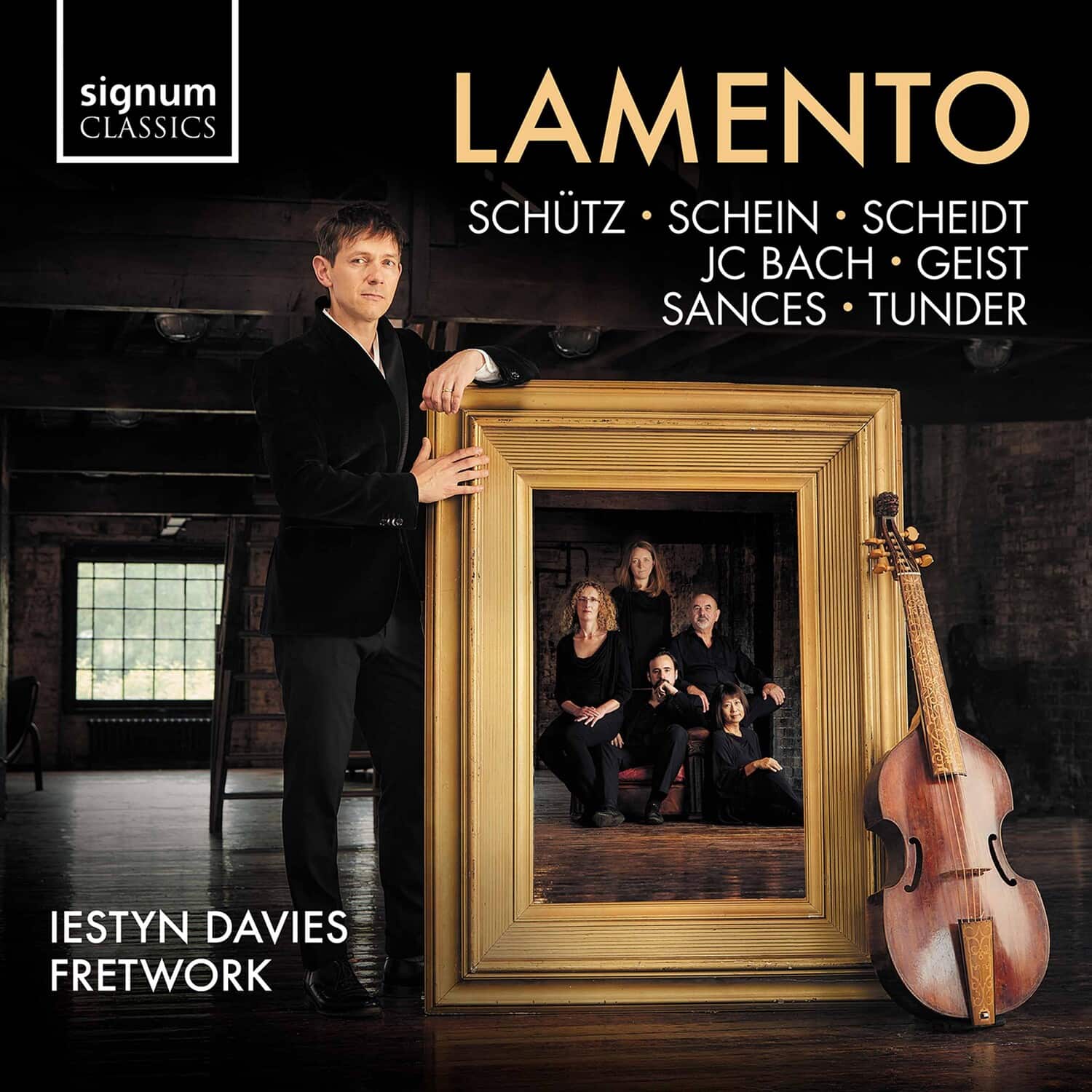 Davies Fretwork Wollston Cutting - Lamento  - COMPACT DISCS