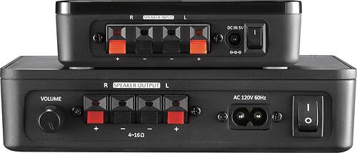 Back. Universal Wireless Rear Speaker Kit.