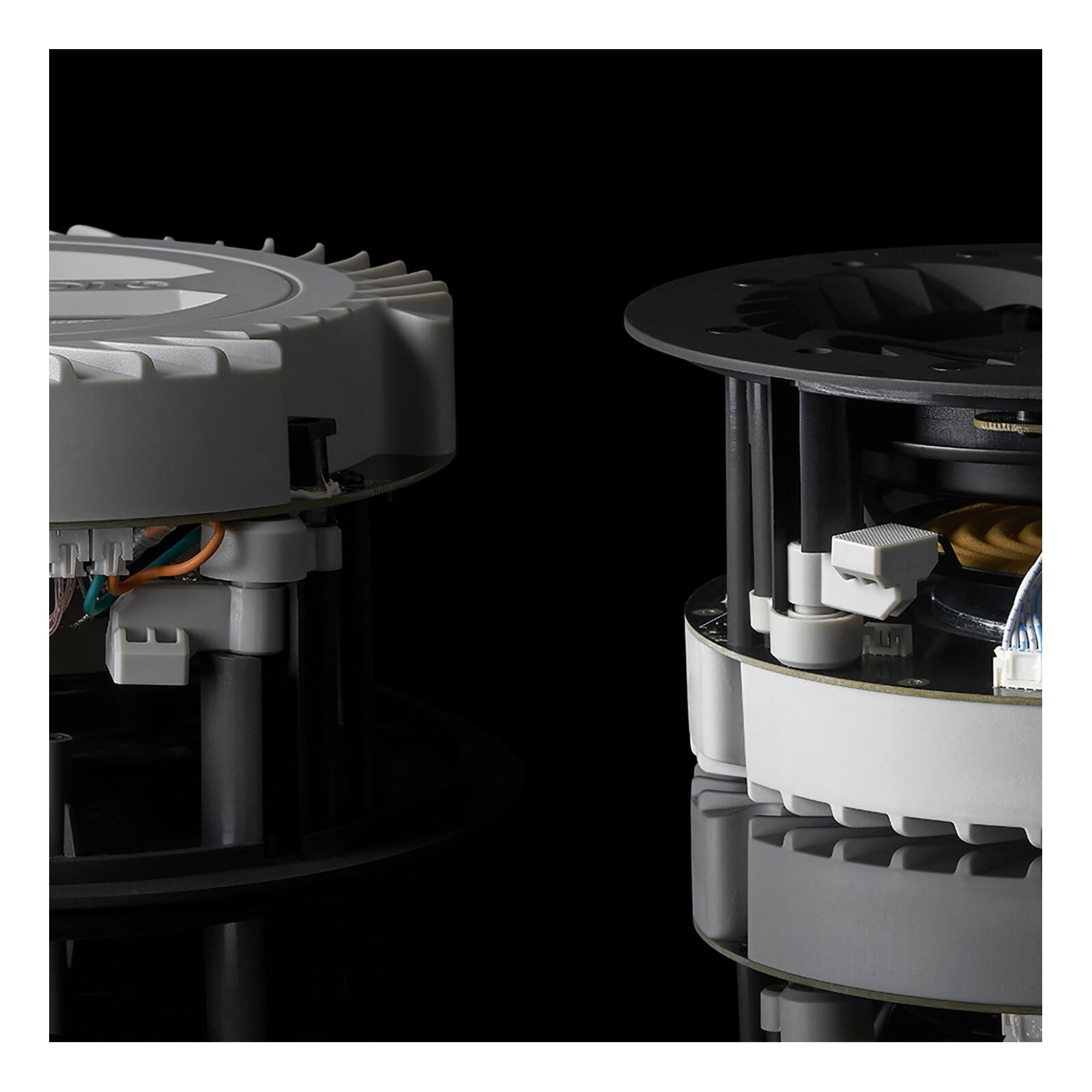 Alt View 1. Lithe Audio - All-in-One Wi-Fi Ceiling Speaker - Black.