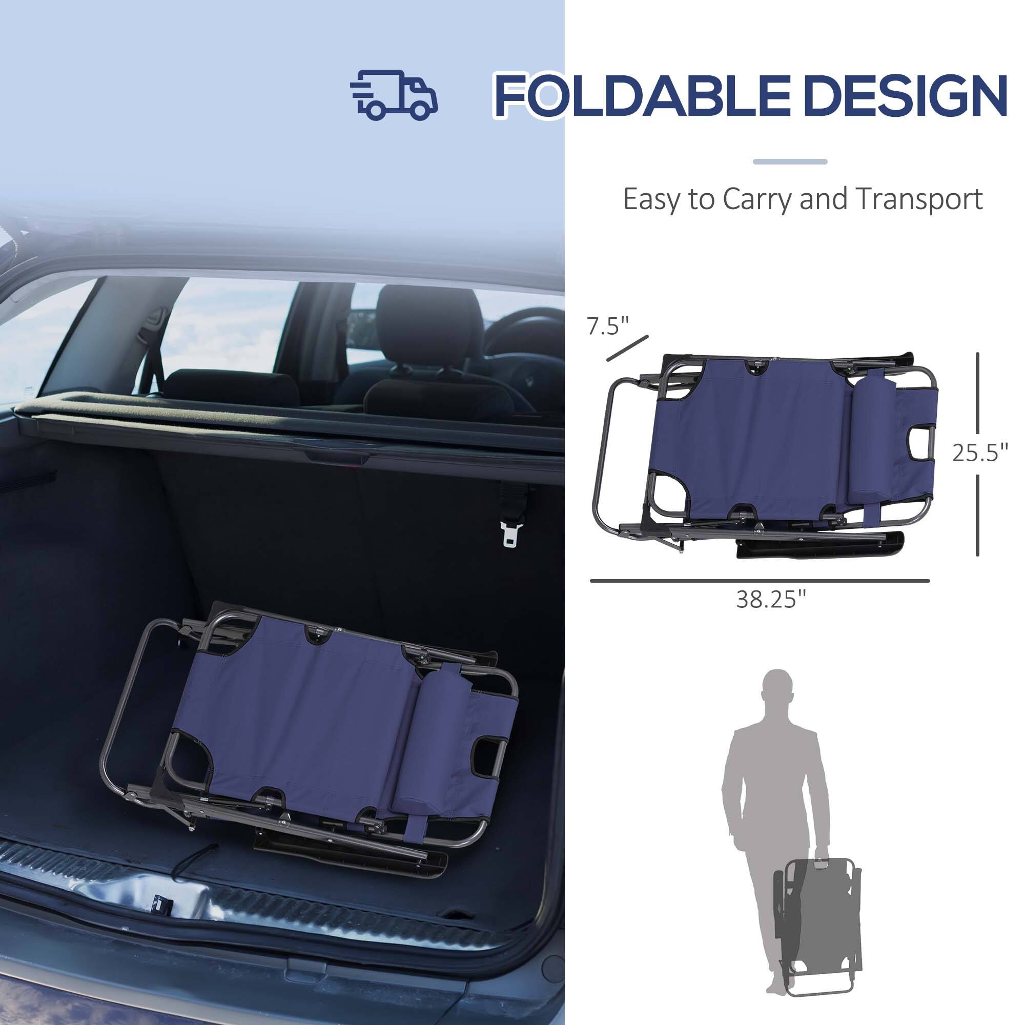 FOLDABLE DESIGN - Easy to Carry and Transport

7.5"
25.5"
38.25"