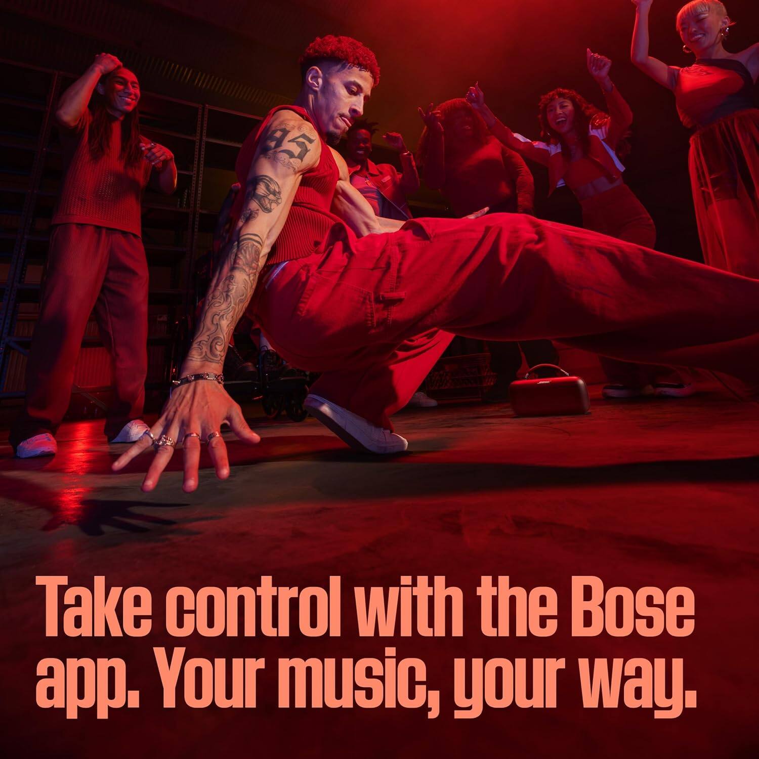 Take control with the Bose app. Your music, your way.