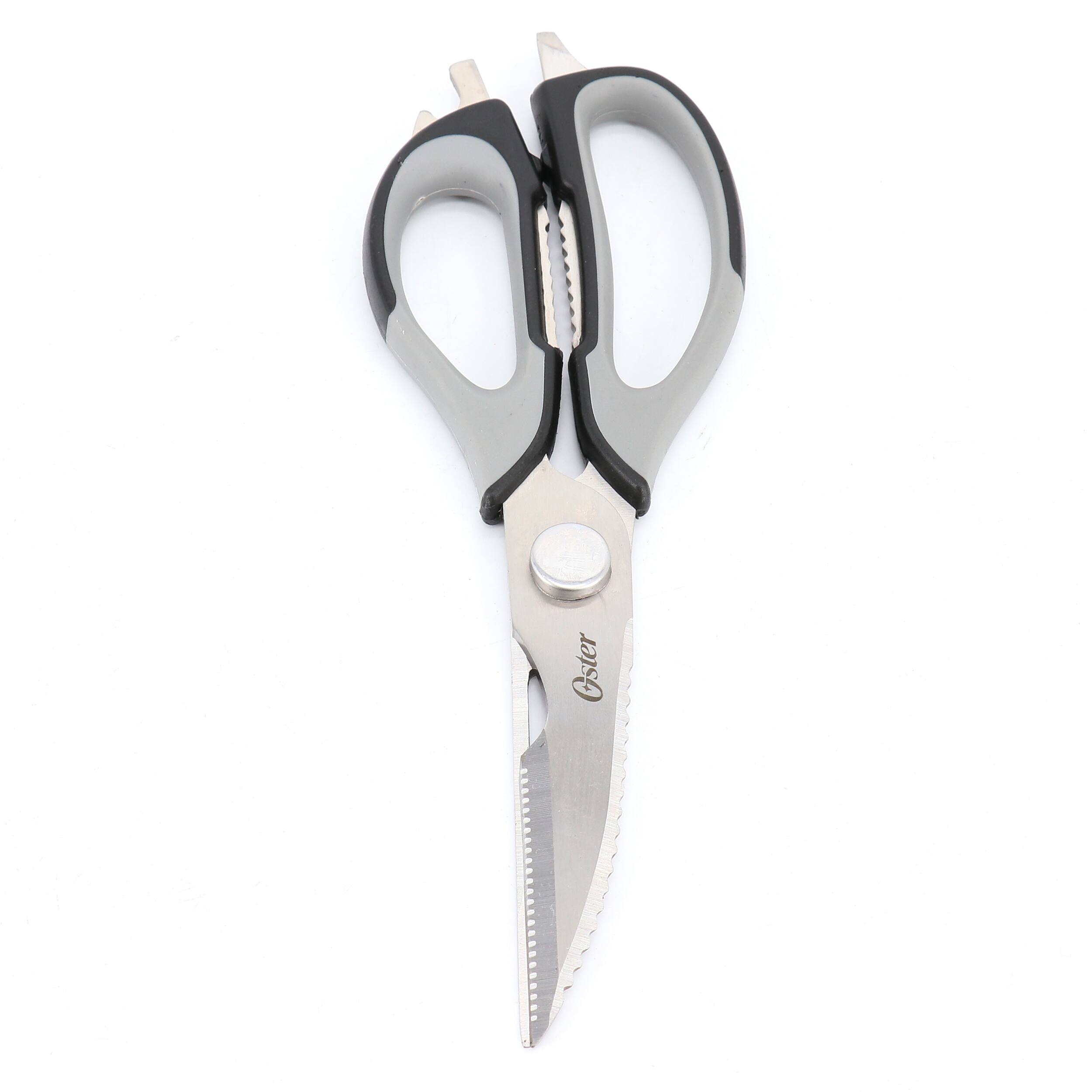 Alt View 2. Oster - Oster Granger 2 Piece 9 Inch Stainless Steel Multi-Purpose Scissors with Magnetic Holder - Silver.