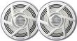 Pioneer - Nautica 6-1/2" Marine Speakers (Pair) - White - Larger Front