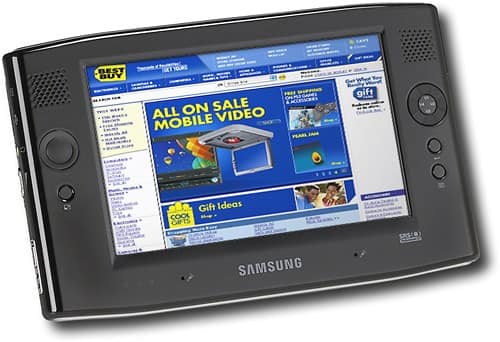 Angle Standard. Samsung - Ultra Mobile PC.