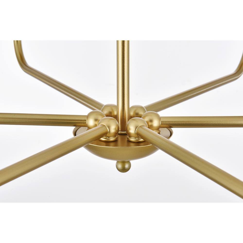 Alt View 3. Living District - Cohen 36 inch pendant in brass - Brass.
