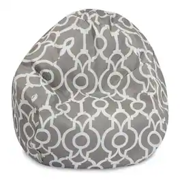 Majestic Home - Small Bean Bag Athens - Gray