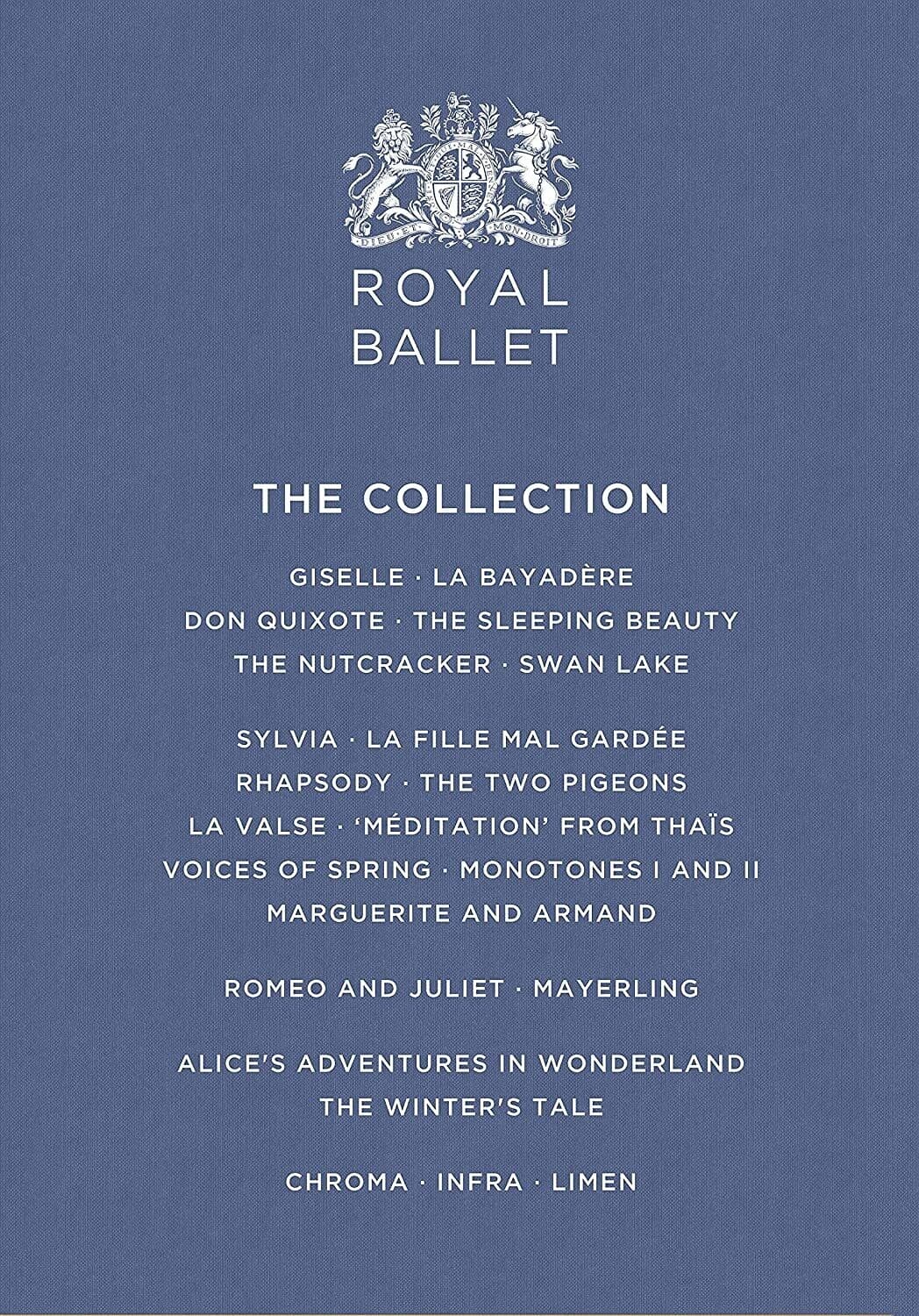 Orchestra of the Royal Opera House - Royal Ballet Collection   - BLU-RAY