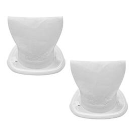 HQRP - 2-Pack Filters Replacement for Black+Decker Dustbuster HNVCF10 for HNVC115 HNVC215 HNVC220 QuickClean Hand Vacs
