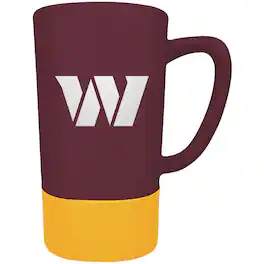 Great American Products - Washington Commanders Team Logo 16oz. Laser Etched Jump Mug - Multicolor
