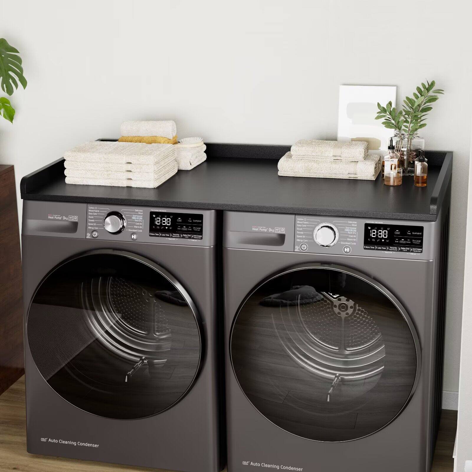 -1+ 888  
- -m Y 8:88  
Auto Cleaning Condenser  
Auto Cleaning Condenser