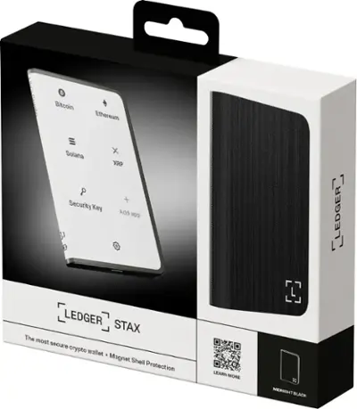 Ledger Stax: Most Premium Curved E Ink® Touchscreen | Ledger