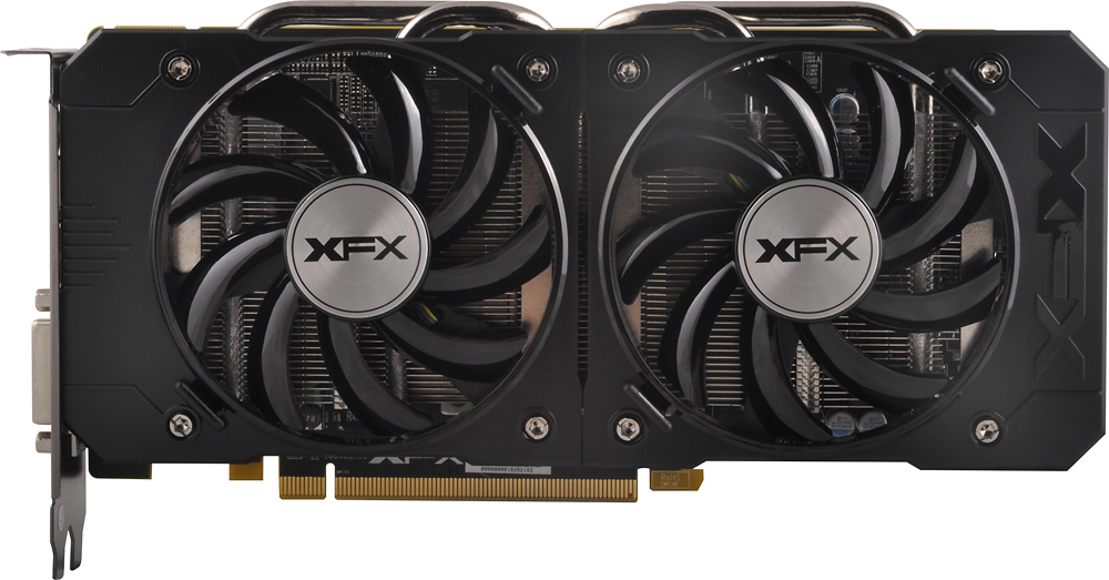 Best Buy Xfx Amd Radeon R7 370 2gb Gddr5 Pci Express 3 0 Graphics Card Black Gray R7 370b Cdfr