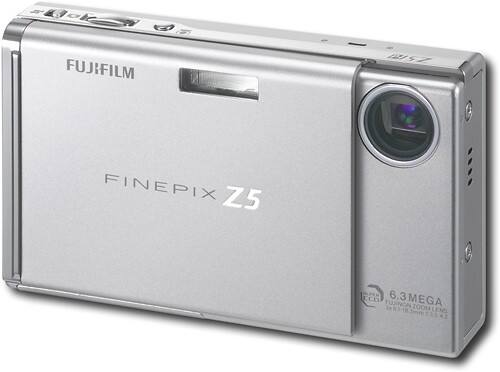 Best Buy: FUJIFILM FinePix 6.3MP Digital Camera Silver Z5fd