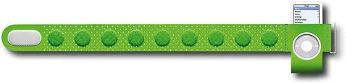 Front Standard. Apple® - Arm Band for Apple® iPod™ nano - Green.