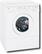Angle Standard. GE - 3.1 Cu. Ft. 8-Cycle Extra-Large Washer - White-on-White.