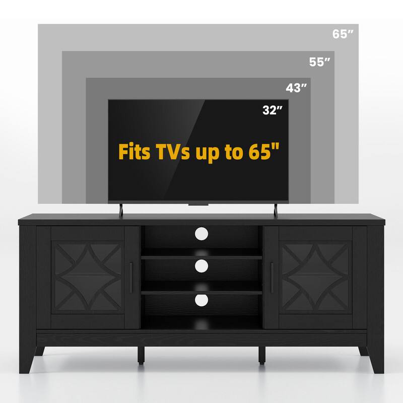 65"
55"
43"
32"
Fits TVs up to 65"