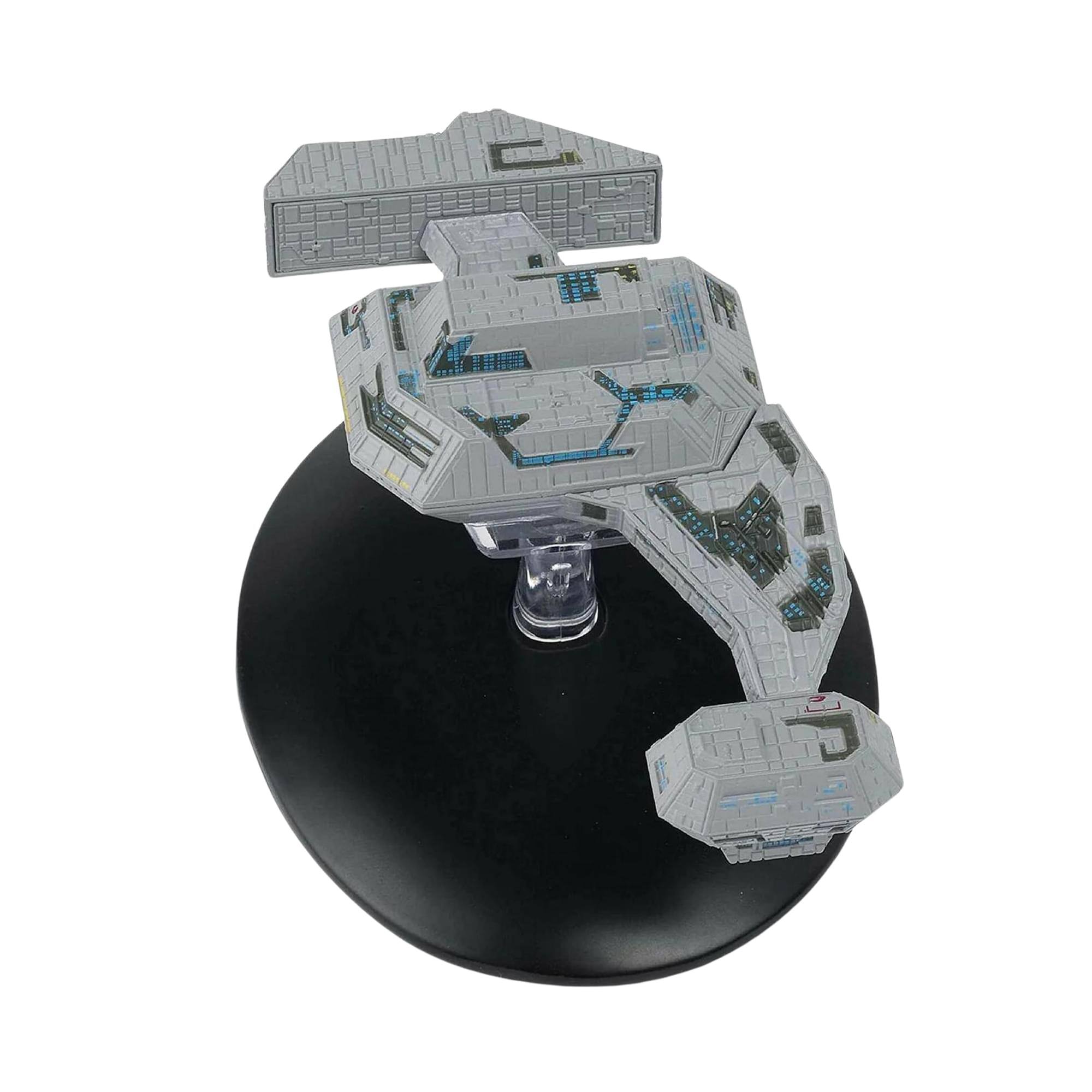 Alt View 1. Eaglemoss - Eaglemoss Star Trek Starship Replica | Regade Borg Ship - Black.