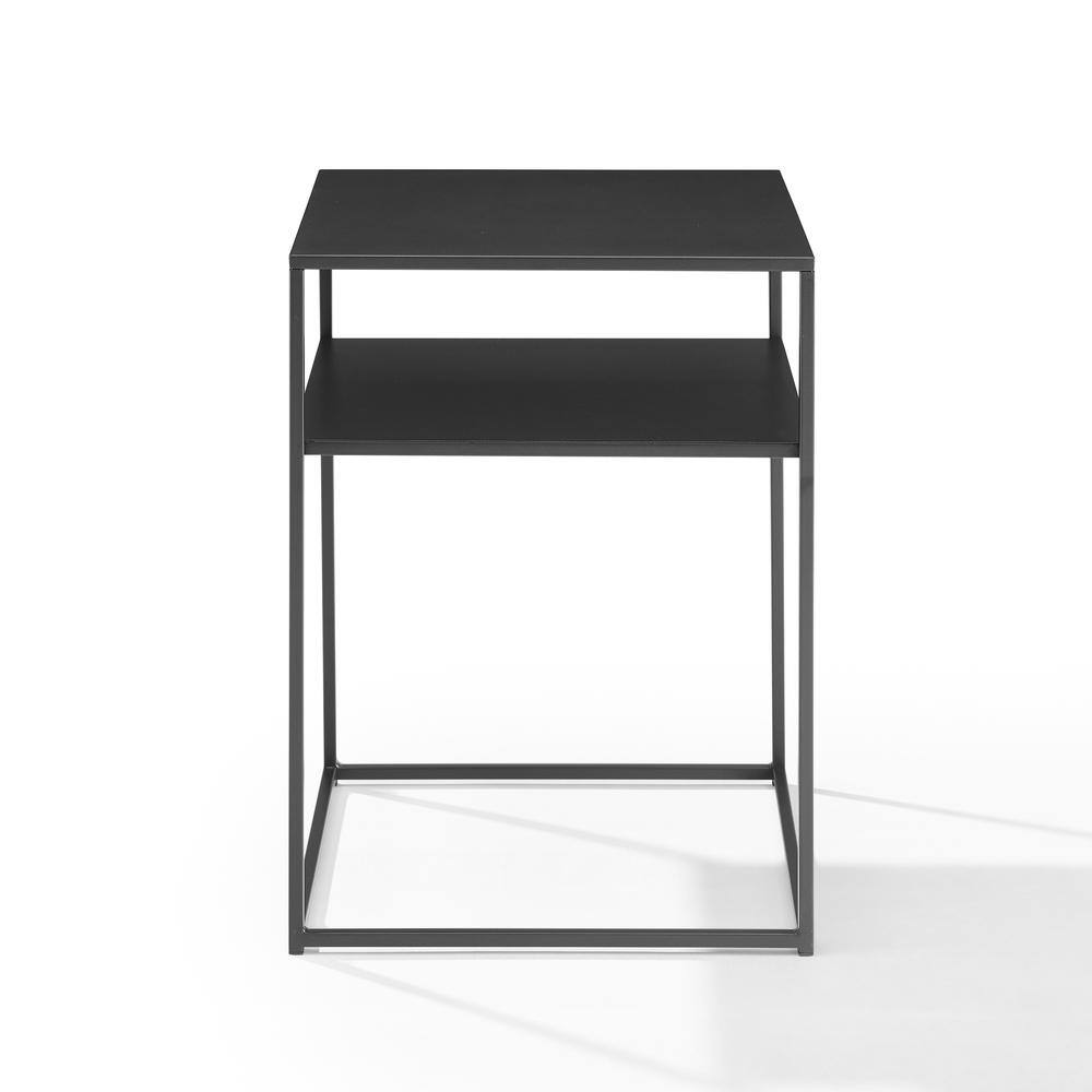 Alt View 2. Crosley Furniture - Braxton Side Table - Matte Black.