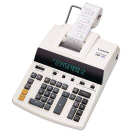 Canon - 9933B001 CP1213DIII 12-Digit Commercial Desktop Printing Calculator - Black/Red Print - White/Black