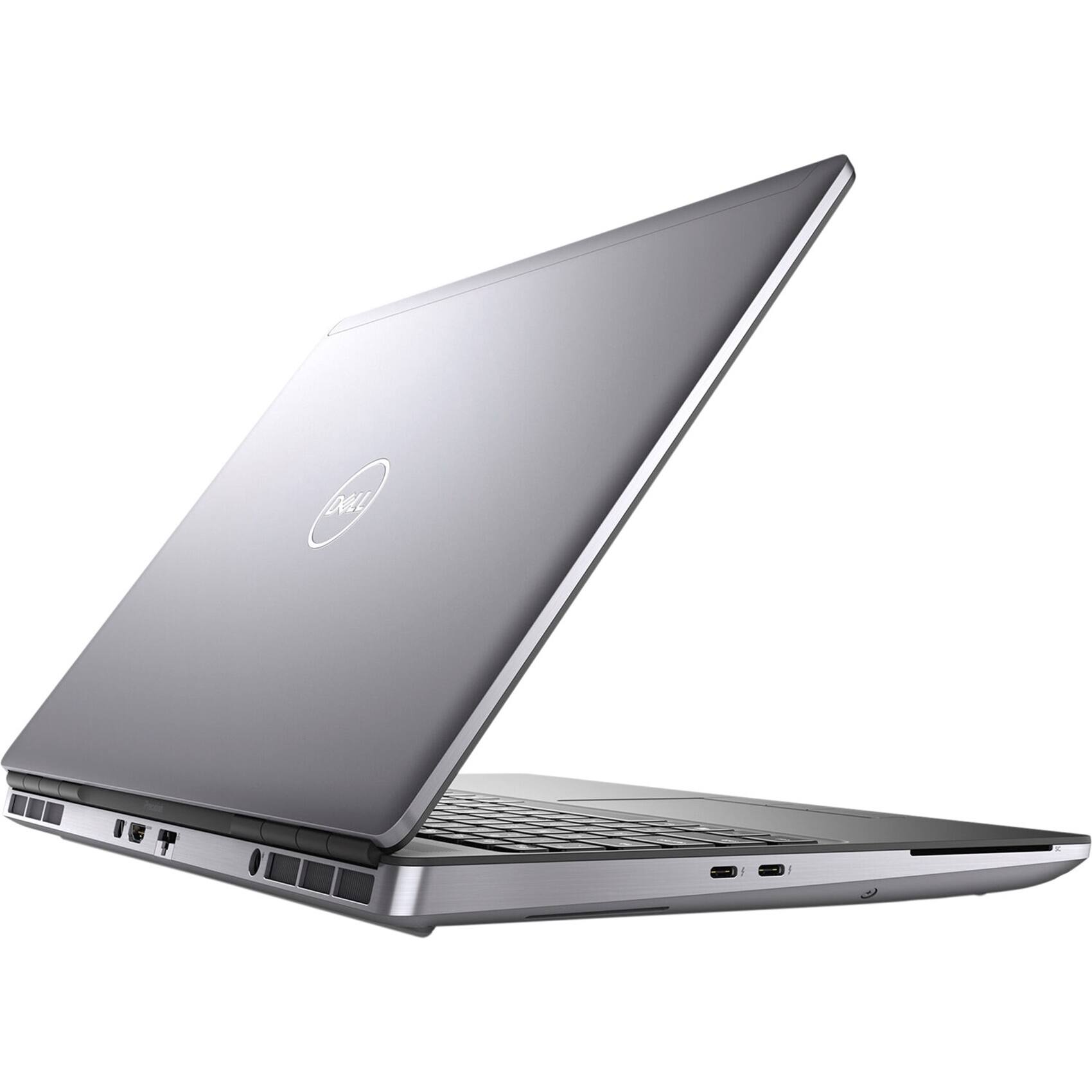 Alt View 12. Dell - Precision 7750 17.3" Refurbished Laptop - Intel 10th Gen Core i7 with 64GB Memory - NVIDIA Quadro RTX 3000 6GB - 2TB SSD - Black.