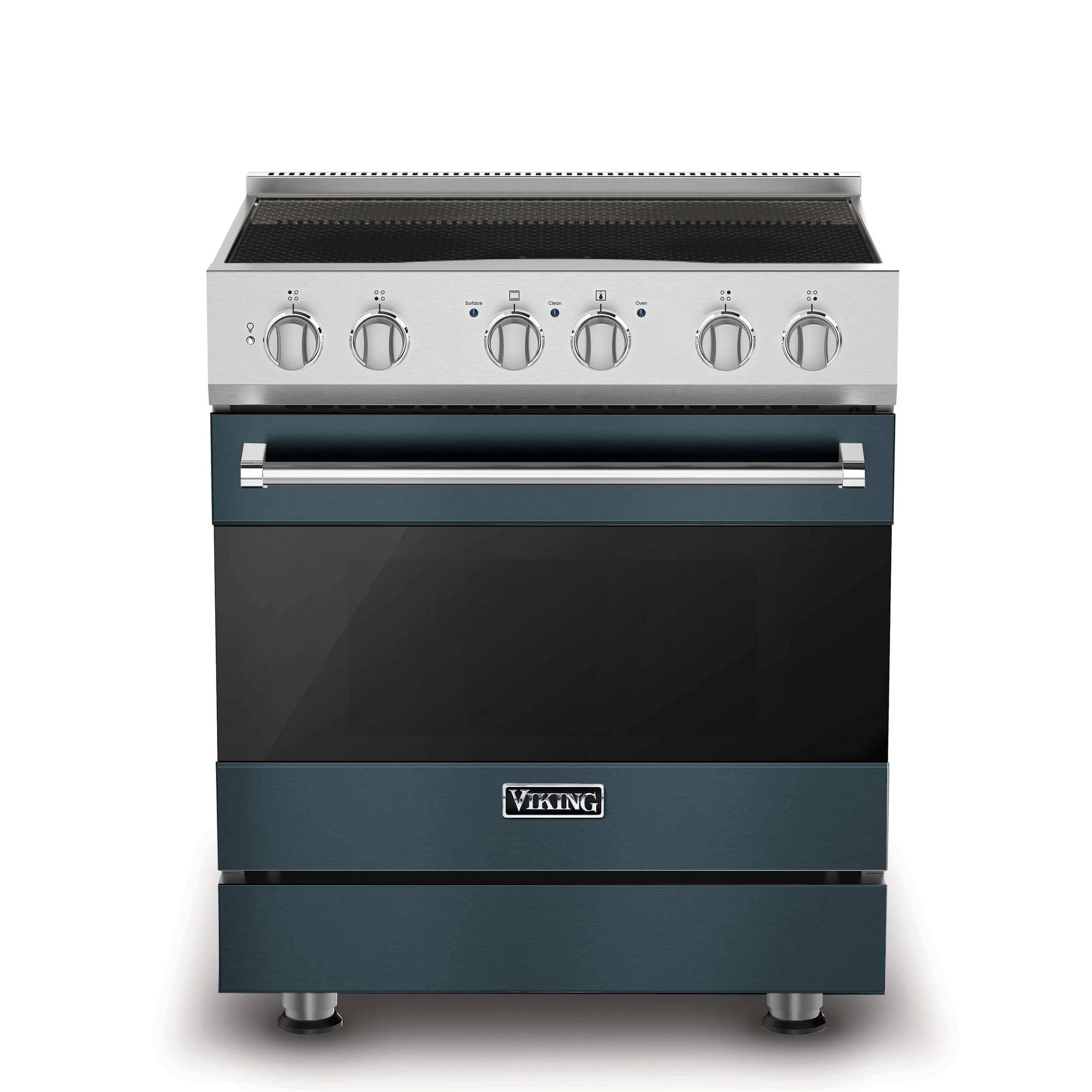 Viking - 3-Series Induction Self-Clean Range - Squall