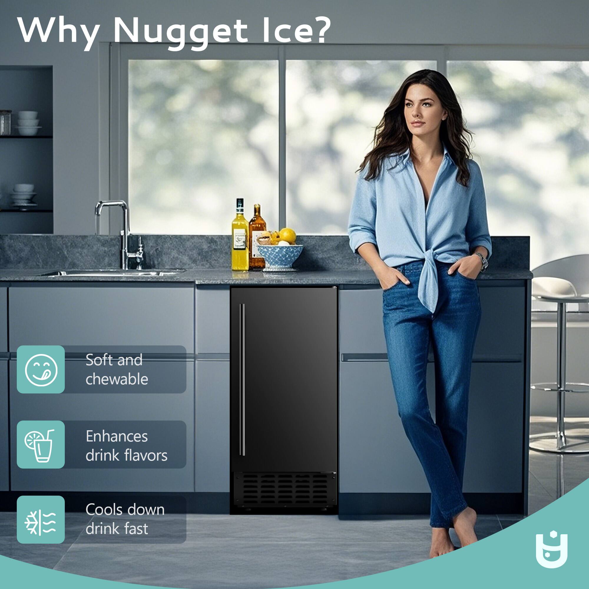 Why Nugget Ice?
- Soft and chewable
- Enhances drink flavors
- Cools down drink fast