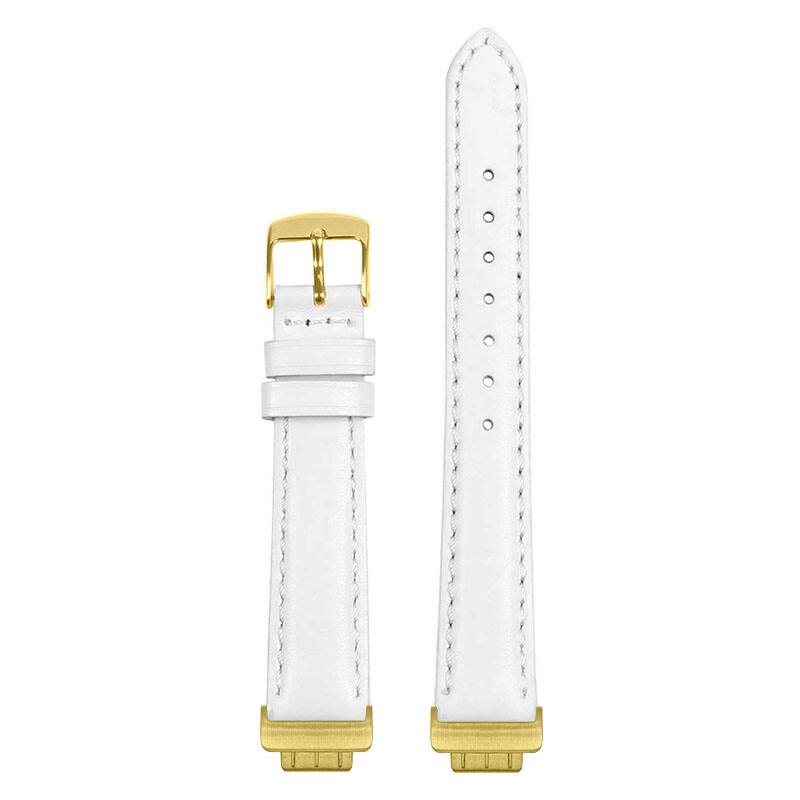 White (Yellow Gold Hardware)