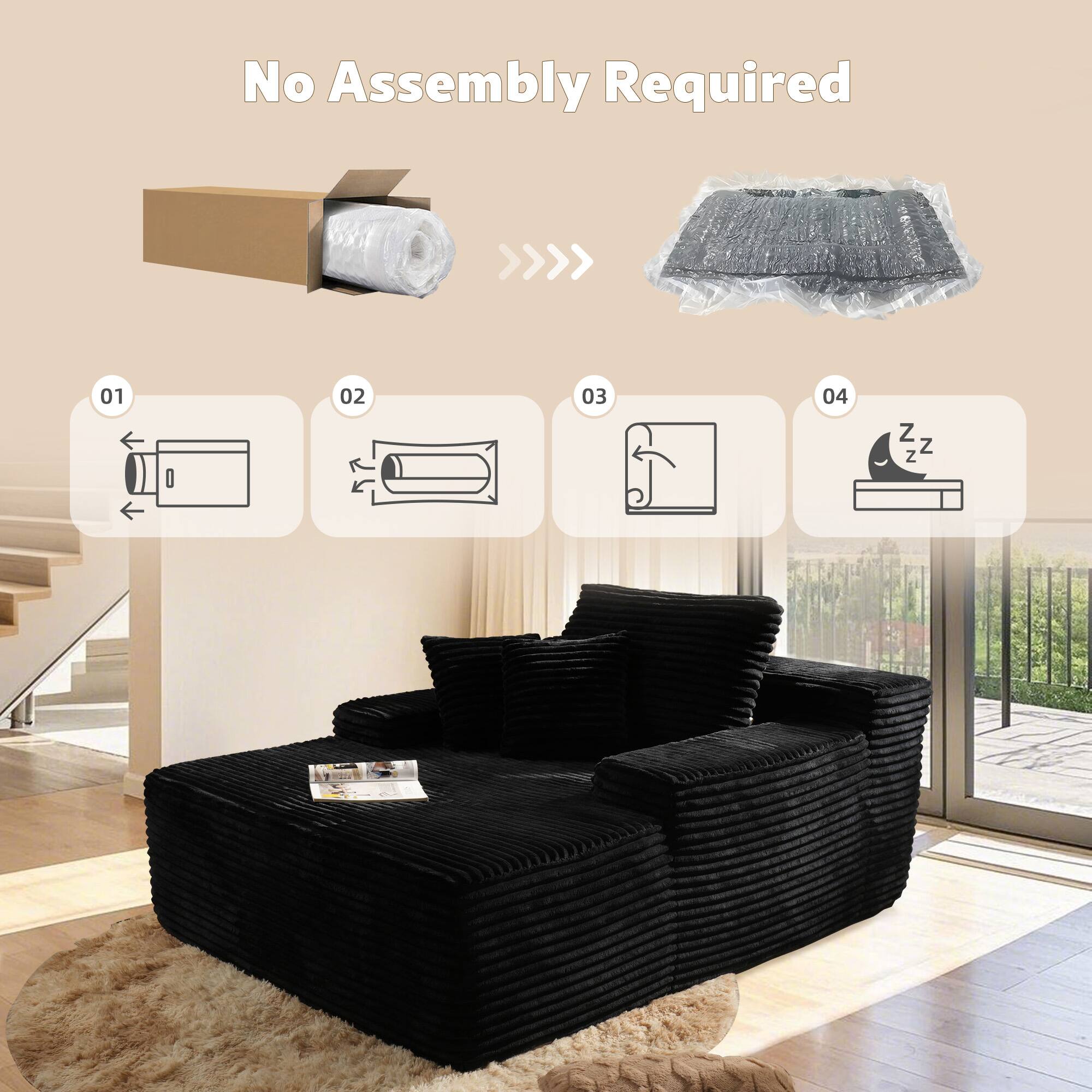 No Assembly Required

01  
02  
03  
04  

Z Z