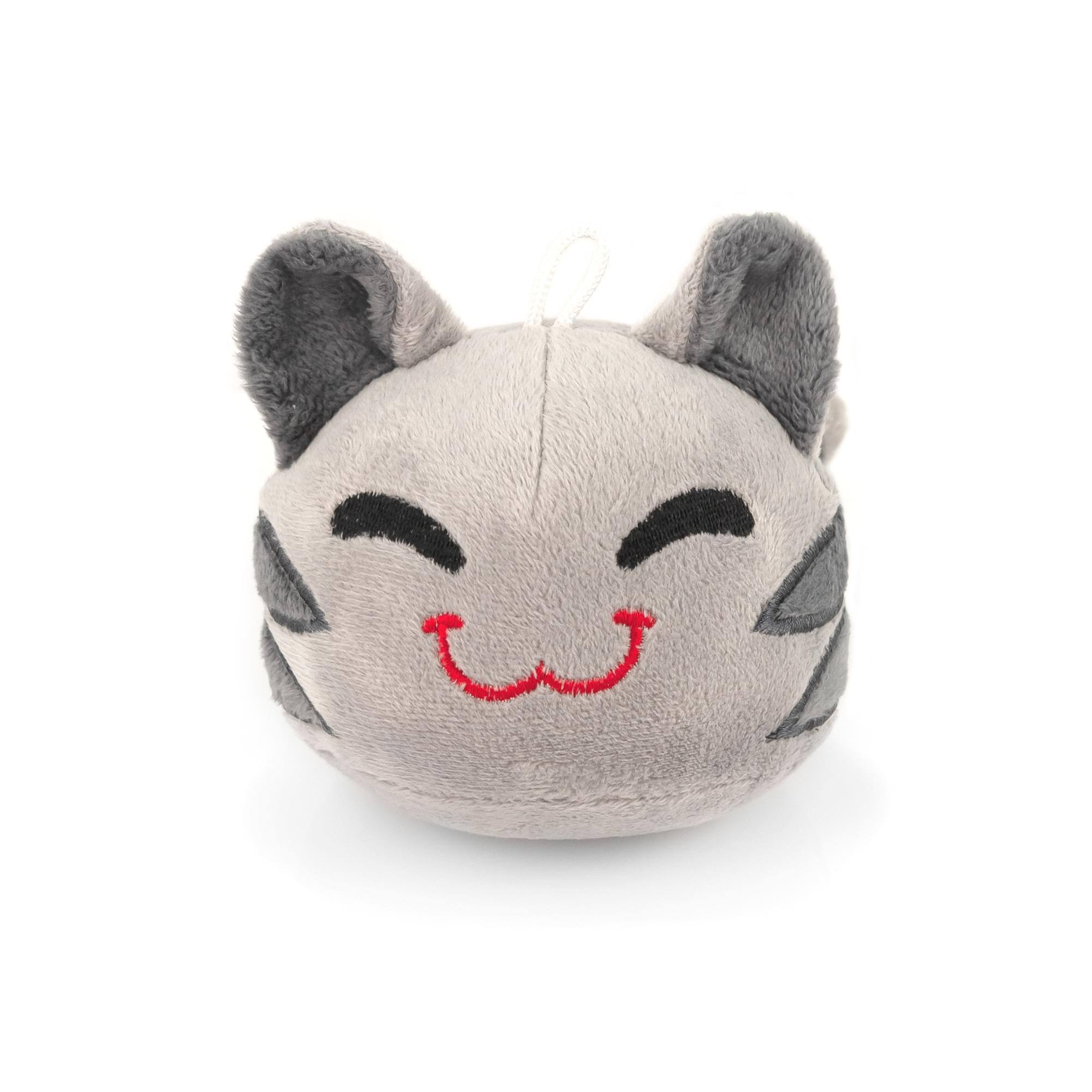 Alt View 1. Imaginary People - Slime Rancher Plush Toy Bean Bag Plushie | Tabby Slime, by Imaginary People - Gray.