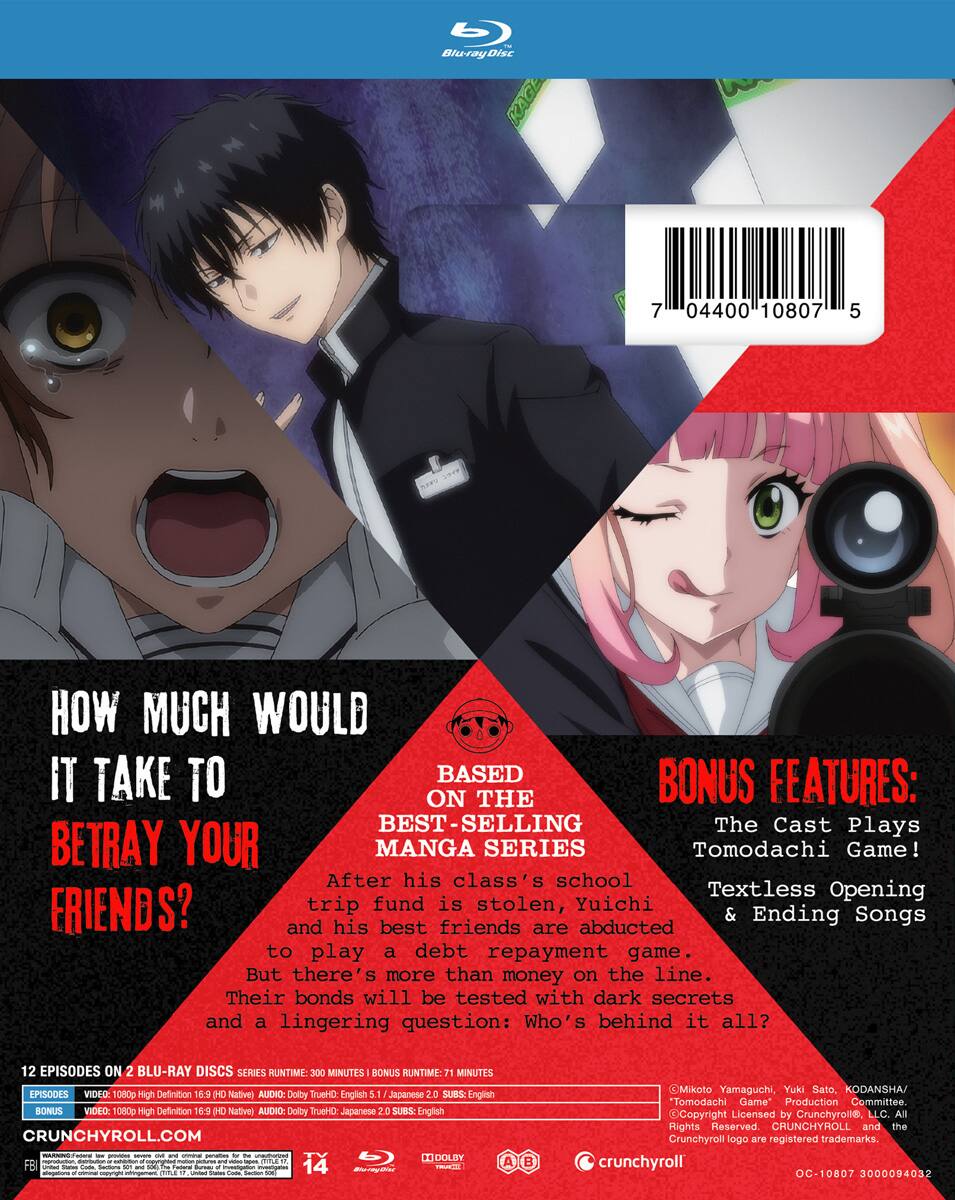 Alt View 1. Tomodachi Game: The Complete Season   - BLU-RAY.