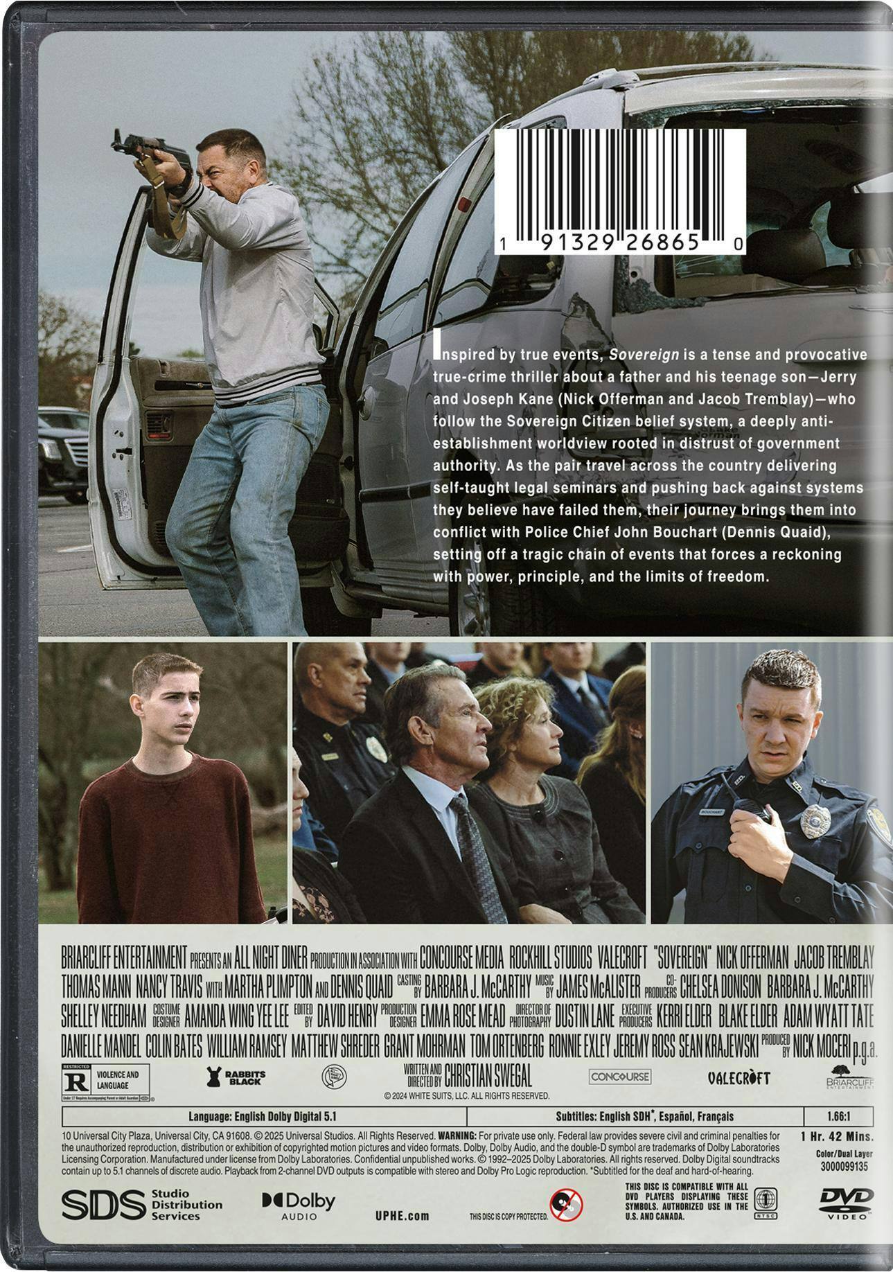 Back. Sovereign   - DVD.