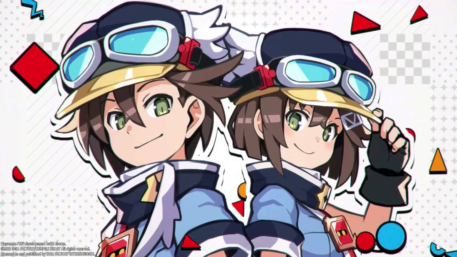 Japanese PS8 development build shown.  
G025 IBEA FACTORY.COMPILE HEART  
All rights reserved. Licensed to and published by IUA FACTORY INTERNATIONAL