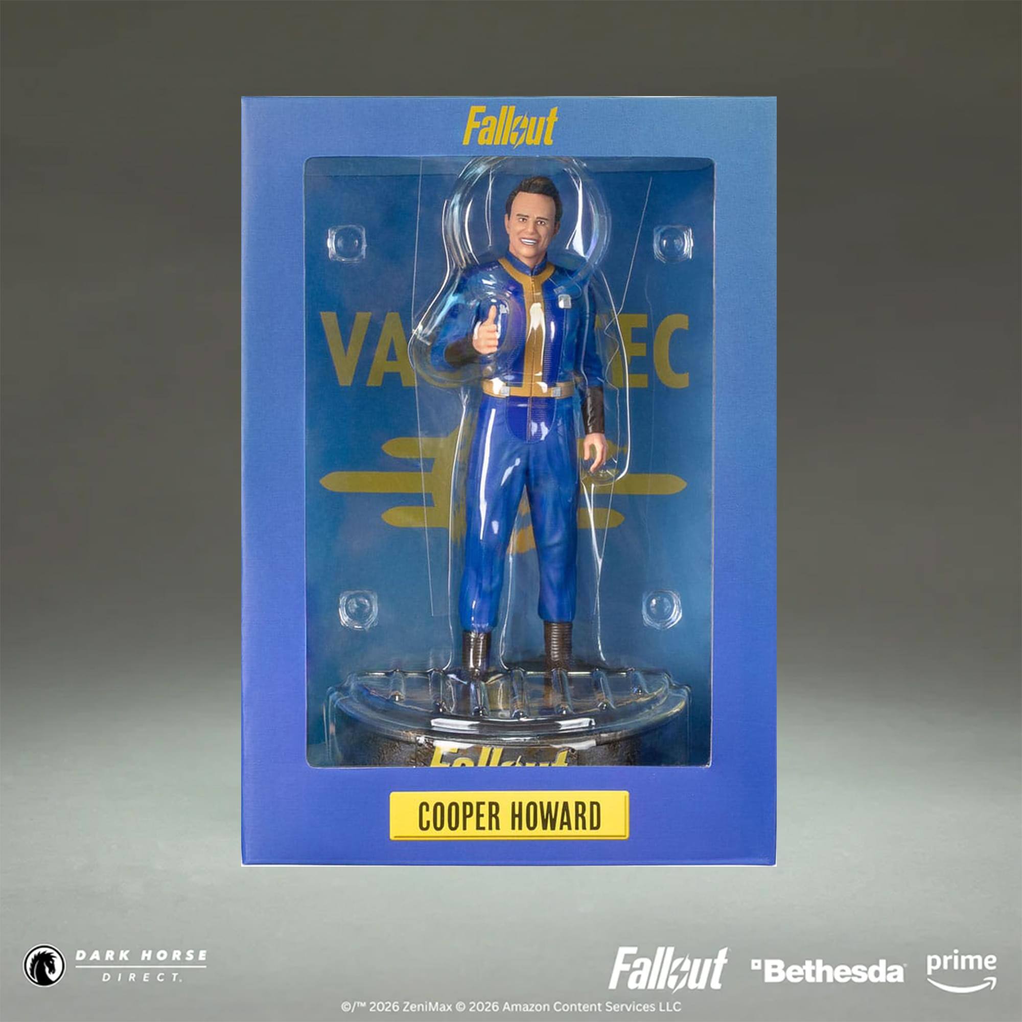 Fallout  
VA SEC  
COOPER HOWARD  
DARK HORSE DIRECT  
©/™&© 2026 ZeniMax © 2026 Amazon Content Services LLC  
Fallout "Bethesda prime