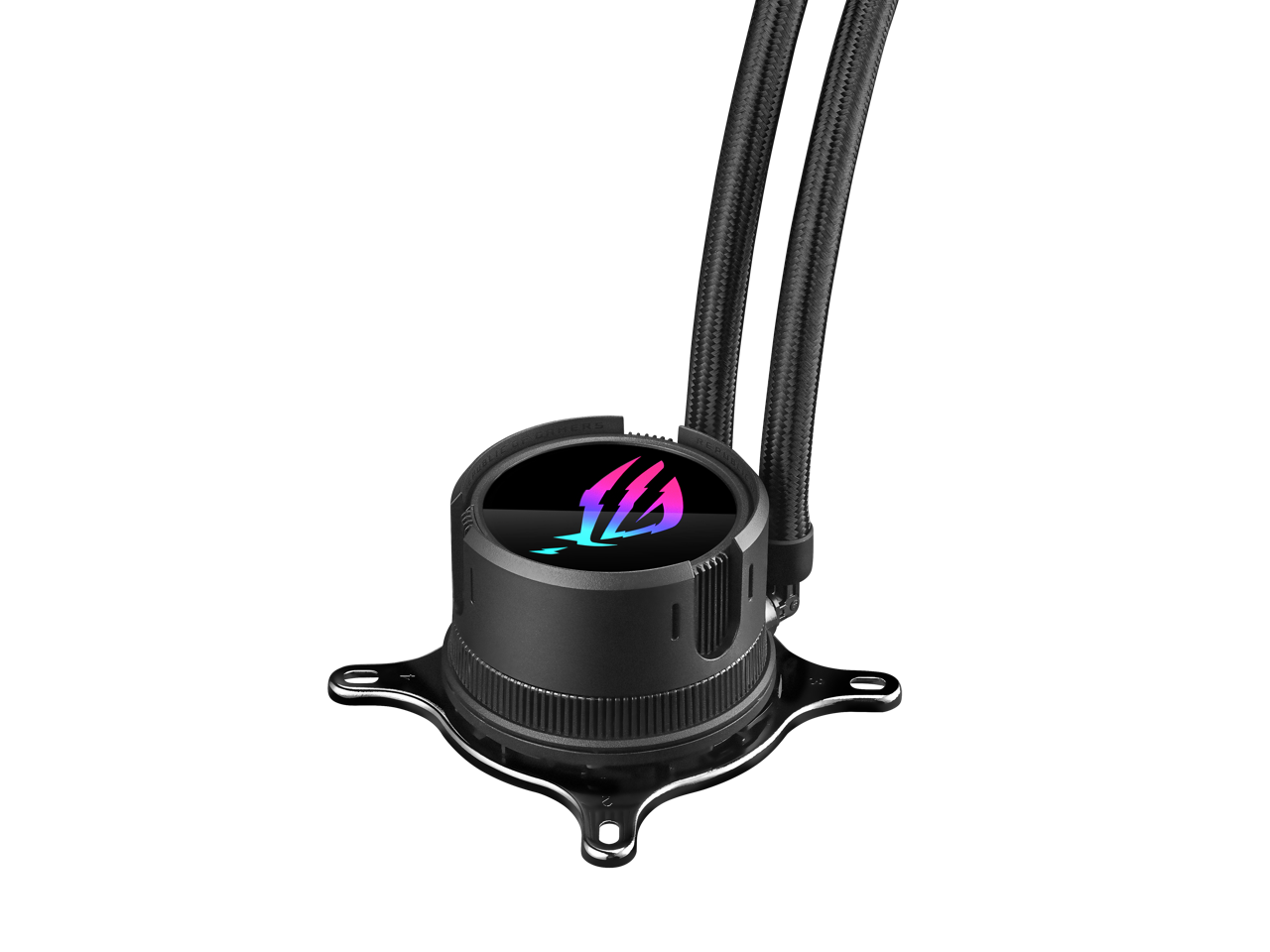 Alt View 8. ASUS - ASUS ROG Strix LC III 360 ARGB AIO Liquid Cooler with Rotatable Block, Gen7 v2 Pump, ARGB Fans, Aura Lighting - ARGB.