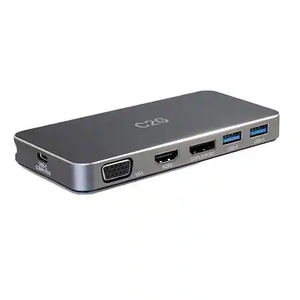 USBC COMPUTER C2G USB-A DISPLAYPORT HDMI VGA USB-A