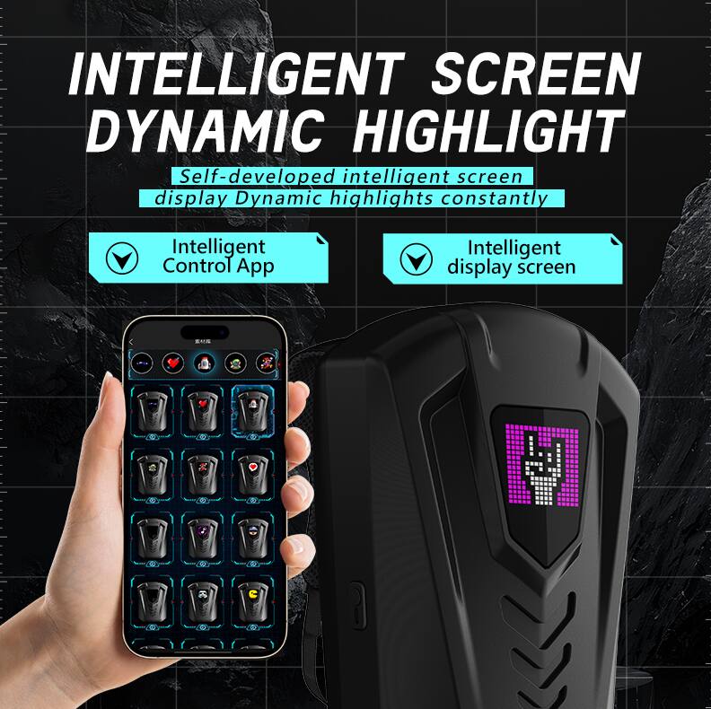 INTELLIGENT SCREEN DYNAMIC HIGHLIGHT

Self-developed intelligent screen display Dynamic highlights constantly

Intelligent Control App

Intelligent display screen