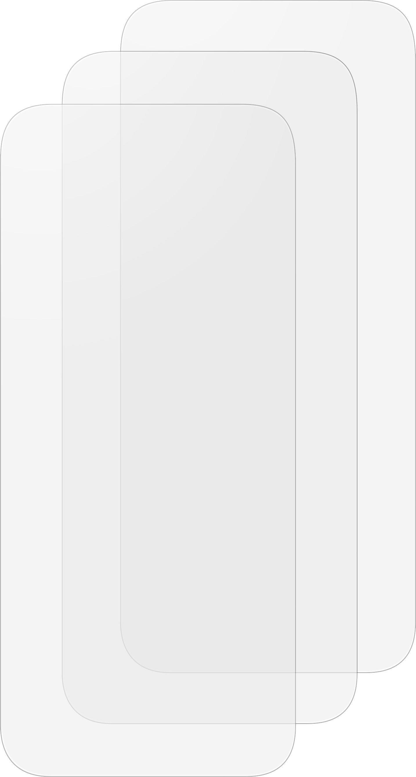 Alt View 17. Insignia™ - Anti-Reflective Glass Screen Protector for iPhone 16 and iPhone 15 (3-Pack) - Clear.