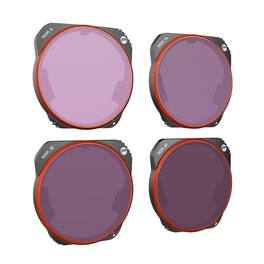 PGYTECH - DJI Mavic 3 Pro ND-PL Set (NDPL 8 16 32 64) (Professional) with Ergonomic Design and Scratch-Resistant Glass